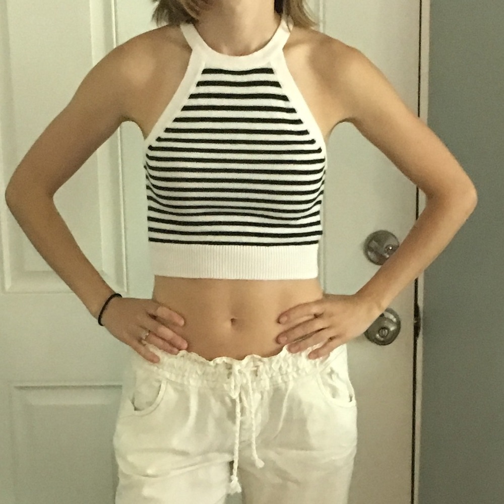 🔥Stripped Crop Top 🔥